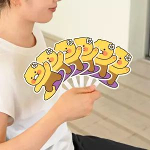 카카오프렌즈 춘식이 접이식 부채