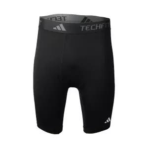 아디다스 반바지 블랙 테크핏 1/2 기능성 숏타이츠 IN5591
