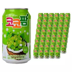 해태 코코팜 포도 340ml x 48캔 (24캔입x2박스)