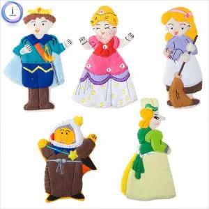 h74 손가락 신데렐라 2010/봉제/인형/캐릭터/공예/아기/손인형/역할/놀이/미니/작은인형/소품/장난감/유아