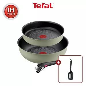 [테팔] 매직핸즈 인덕션 크렘 드 피스타치오 3P+뒤집개