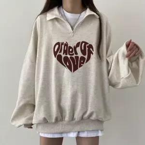 러블리반집업맨투맨