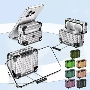 에어팟 4세대 프로2 귀여운 캐리어 스탠드 슬림 하드 케이스