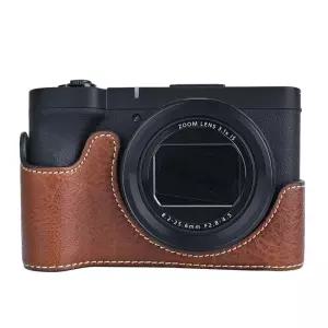 캐논 파워샷 V1 케이스 다크브라운 캐논 V1 속사케이스