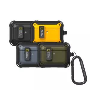 내셔널지오그래픽 에어팟프로3 러기드 범퍼 락 케이스