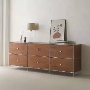 제연 원목 서랍 수납 높은 거실장 2000