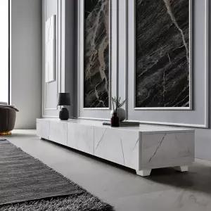 [더젠] 마리안202 대리석LPM 저상형 2000거실장