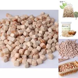 (10mm 1kg) 순수편백나무칩 고급놀이큐브/편백나무/피톤치드/나무/편백큐브/냄새제거/천연/방향제/편백
