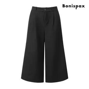 [보니스팍스](대구신세계)와이드 기모 큐롯 팬츠 (XPBPT012M0)