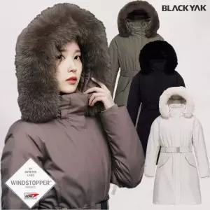 [블랙야크](타임스퀘어점패션관)25 F/W 여성 윈드스토퍼 아이유 롱패딩 구스 80:20 히마 WSP 다운자켓 1...