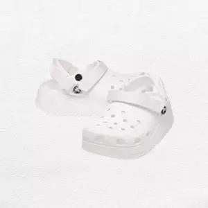 [크록스]클래식 하이커 클로그 / 남녀공용 키높이 샌들 슬리퍼 206772-143 화이트