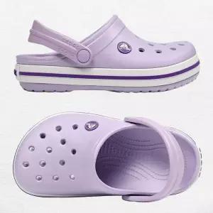 [크록스]키즈/성인 크록밴드 클로그 K (250 size) 라벤더 207006-5P8
