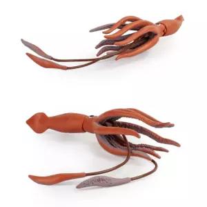 해양생물학 수업용 헤엄치는 오징어 피규어 동물모형 손녀선물 유치원 목욕놀이