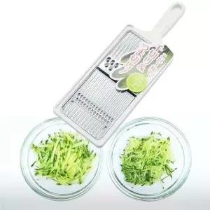 현이몰 일본산 양면 손잡이 스텐 채칼 2mm/5mm 굵은채 가는채 만능채칼 무채칼 당근채칼