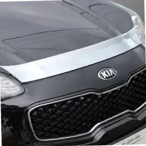 스포티지 후드가드 본넷 디플렉터 크롬