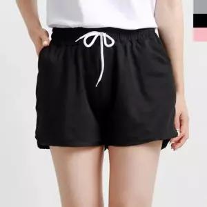 여자반바지 면 5부반바지 밴딩바지 면바지 휴가 신상 (WFJ4YMR)