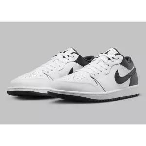 나이키 에어 조던 1 로우 화이트 블랙 남성용 스포츠 스니커즈 553558132