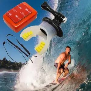 액션캠 스노쿨링 다이빙 수영 촬영 방지 마우스 피스 입 마운트 W4BCA89