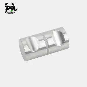 철물판다 스텐 1구 ATYPE 유리문 강화도어손잡이 원홀 욕실 샤워부스