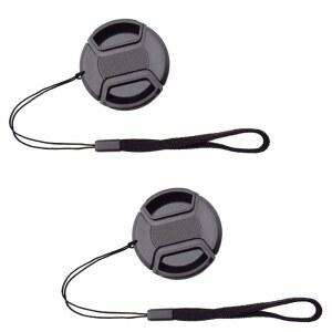 [미국배송] 소니 E-MOUNT FE 50MM F/1.8 E 55-210MM F/4.5-6.3 렌즈 35MM 20MM F/2.8 알파 A6600 A6500 A6400 A6300 A6100 A6000 카메라용 ULBTER 49MM 렌즈 캡 커버