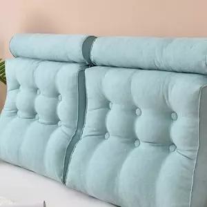 대형 삼각쿠션 베개 침대 허리 집순이 쇼파 목 등받이