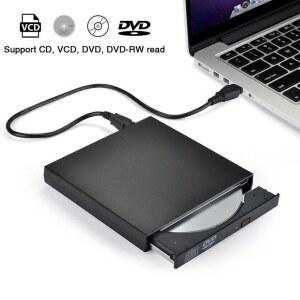 시디플레이어 휴대용 USB 외장 DVD CD 플레이어 Rw 디스크 버너 콤보 드라이브 리더 윈도우 98 8/10 노트북 PC CD 버너 노트북 데스크탑용
