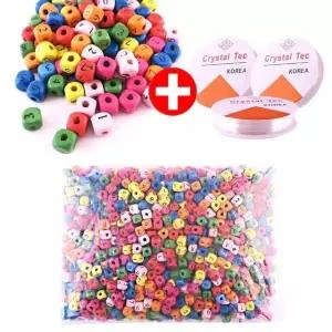 수학놀이우드파츠 아이랑같이 흥미로운 교육나무비즈 키링 대 숫자 9mm (WFJ6FQW)