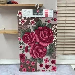 장미 발매트 48x78 발판 욕실 싱크대용 발매트 (WFK8XVY)