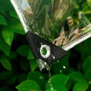 투명 방수 포 천 PVC 두꺼운 원단 타포린 대형 천막