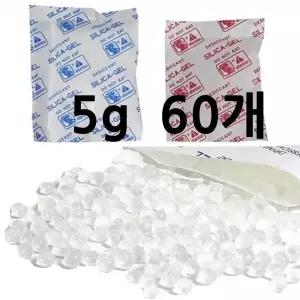 반영구 실리카겔 제습제 5g 60개 부직포제습제 부직포실리카겔 곰팡이방지