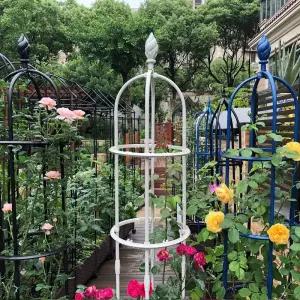 대형 오벨리스크 철제 넝굴 덩굴 지주대 식물 장미넝쿨