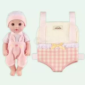 엄마역할놀이 아기띠 신생아인형세트 어린이날 동생 키카