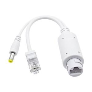 CCTV POE 분배기 48V-12V 방수 비디오 및 전원 어댑터 케이블 공급 모듈 확장기 (IP 카메라 네트용 5.5x2.1