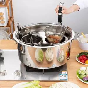 업소용면탕기 업소용면삶기 포차 냄비 대용량 국수 우동탕