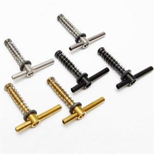 접이식 자전거 힌지 클램프 브롬톤 프레임 핸들용 티타늄 렌치 1세트