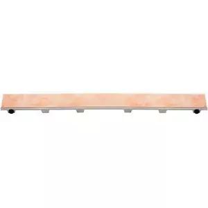 세라믹 및 석재 타일용 슐루터 케르디 라인 무프레임 격자 어셈블리 - 중앙 콘센트 채널 본체와 함께 사용