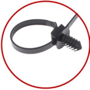 F 탈착식 나사형 M6 M8 M10 홀 나일론 플라스틱 차량 오토바이 케이블 타이 하네스 리테이너 클립 푸시