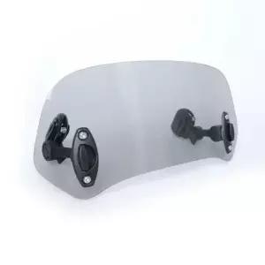 프리미엄 오토바이 보조 윈드 스크린 포르자350 PCX 호환 소형 스모크그레이