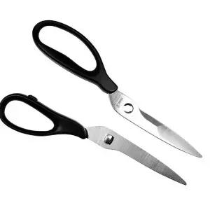 주방 캠핑용 블랙 가위 다용도 가정용 수입 주방용 (WFK9UGJ)