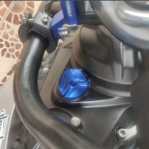 야마하 MT07 MT 01 03 07 10 25 MT25 페이저 바이크 오토바이 CNC 엔진 오일 필러 컵 플러그 커버 캡 나사