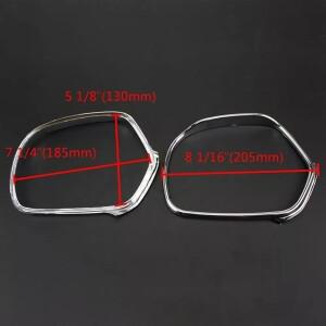 바이크 오토바이 크롬 백미러 프레임  장식 커버 혼다 골드날개 1800 2001-2011 용