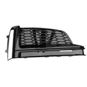 2pcs 앞 범퍼 안개등 그릴 커버 블랙 아우디 호환 A5 S5 Sline S 라인 2017 2020 8W 6807681 F