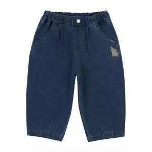 [압소바] (백일/돌선물) (아기청바지) 제키 배기 데님 팬츠 (A1124103)