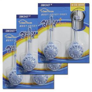 씽크대 하수구 걸이형 세정제 악취 물때 곰팡이 방지