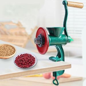 카모식 수동 조작 곡물 옥수수 밀 분쇄기 약 분말 너트 허브 향신료