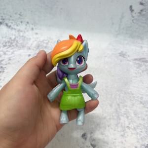 몽테조이 마이 리틀 포니 피규어 핑키 파이 레인보우 대시 트와일라잇 스파클 가동 인형 어린이  장난감