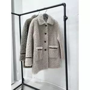 금강모피 금강 자제체작 헤리티지 양모 하프코트 CNH-904 2컬러