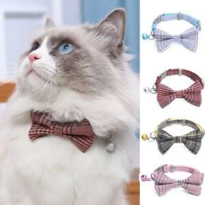 강아지 스카프 고양이 케이프 목걸이 귀여운 넥타이 턱받이 나비 애완견 리본