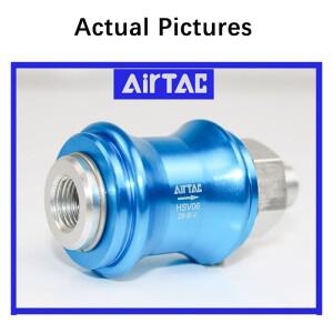 AirTac HSV06/08/10/15 공압 수동  슬라이드 밸브 공기 소스 스위치 -풀 배기 핸드