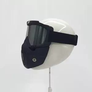 분리형 방풍 고글 마스크 미러실버 더 스키 라이 딩 바이크 스포츠 선글라스 편광 스글라스 자외선차단 자